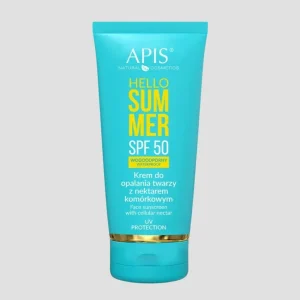 Kasvojen aurinkovoide solunektarilla SPF 50 Hello Summer Apis