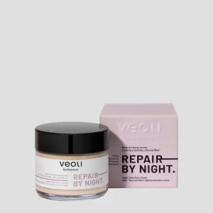 Kasvovoide lipidisuojalla Second skin Repair by night Veoli Botanica