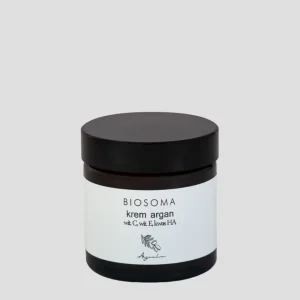 Arganöljyä ja C-vitamiinia sisältävä kasvovoide erittäin kuivalle iholle Biosoma