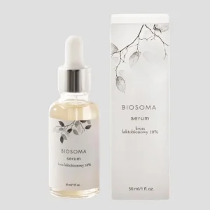 Kasvoseerumi, jossa on 10% laktobionihappoa, sopii akneiholle Biosoma