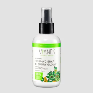 Vianek kasviperäinen päänahan tonic hiusten vahvistamiseen ja kasvuun