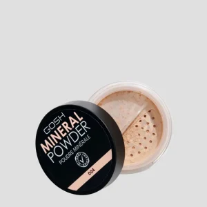 Luonnollisen mattapintaisen pinnan jättävä mineraalipuuteri 004 Natural Gosh