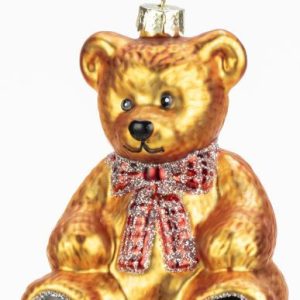 Joulukuusenkoriste Nalle rusetilla Weiste