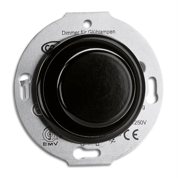 Himmennin LED 7-110 W, halk. 70mm. Musta bakeliitti. - Image 2
