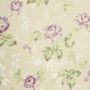 Tapetti Belle époque, vaaleanruskea/ liila