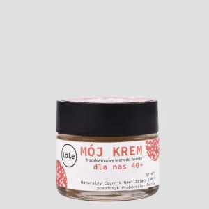 Kosteuttava persikkainen kasvovoide My Probiotic Cream 40+ La-Le