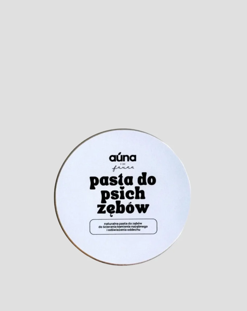 Kookos-banaani koiran hammastahna neutralisoi hajun ja poistaa hammaskiven Auna For Fauna 60 ml