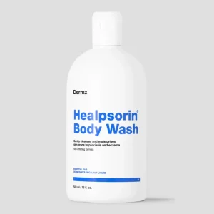 Vartalonpesugeeli ekseemalle ja psoriaasille Healpsorin Body Wash Dermz