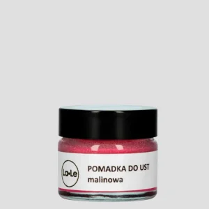 Vadelmainen kosteuttava huulipuna sheavoipohjalla La-Le