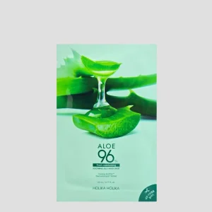 Rauhoittava kasvonaamio, joka sisältää 96% aloe vera -uutetta Holika Holika Holika