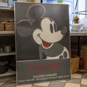 Mickey Mouse seinäjuliste, Andy Warhol