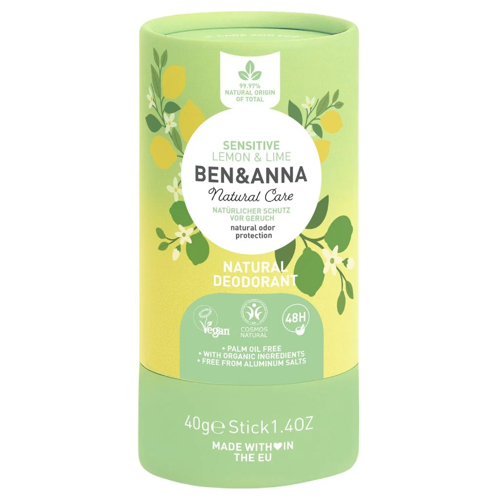 Ben & Anna Deodorantti Sensitive Lemon & Lime 40g - Image 2