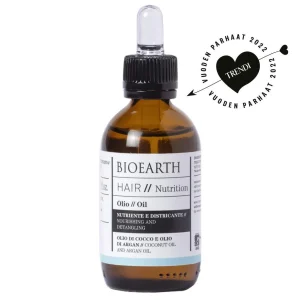 Bioearth HAIR 2.0 Nourishing and Detangling Hiusöljy kuiville hiuksille 50ml