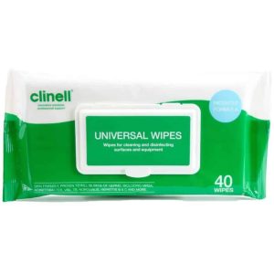 Desinfektiopyyhe Clinell Universal yleispyyhe 40kpl/pss