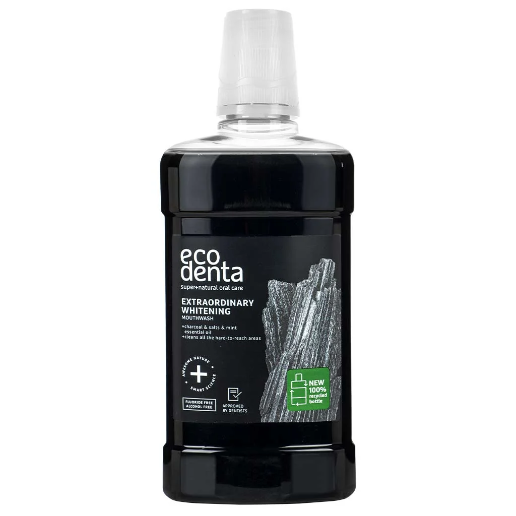 Ecodenta Extraordinary Whitening Mouthwash Valkaiseva Suuvesi 500ml - Image 2