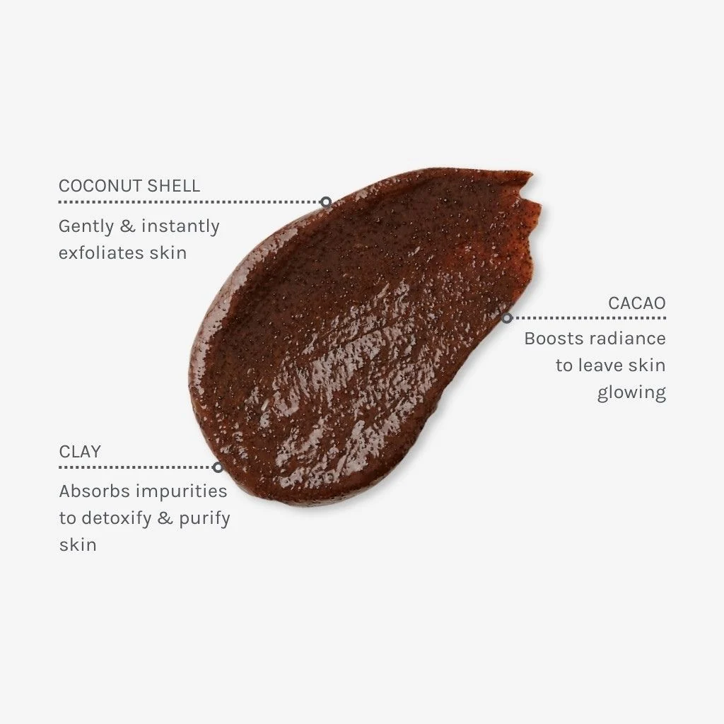 Evolve Organic Beauty Radiant Glow 2-in-1 Mask Scrub Kasvonaamio 60ml - Image 3