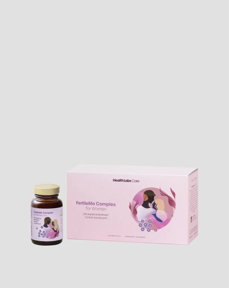 Hedelmällisyyttä tukeva lisäosa naisille FertileMe Complex for Women Health Labs Care