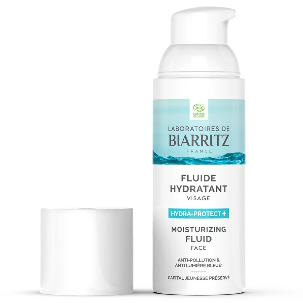 Laboratoires de Biarritz Hydra-Protect+ Moisturizing Face Fluid Kasvoemulsio 50ml - Image 3