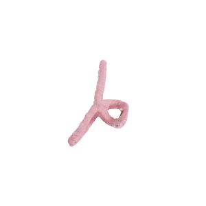 Punottu hiussolki pinkki