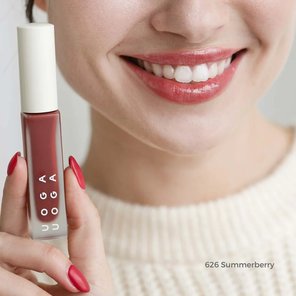 Uoga Uoga Lip Gloss Huulikiilto 5ml - 626 Summerberry - Image 3