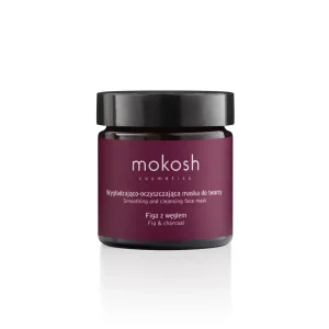 Sileyttävä ja puhdistava kasvonaamio Fig with Carbon Mokosh 60 ml