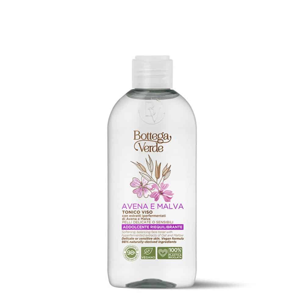 Kaura&Malva -kasvovesi herkälle iholle – 200 ml
