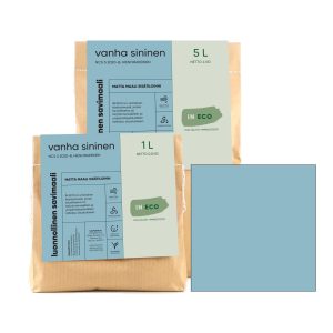 Savimaali vanha sininen 1l