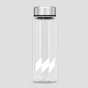 Pullo shaker proteiinijauheille, ravintolisille ja vitamiineille 0,5 l Monolit
