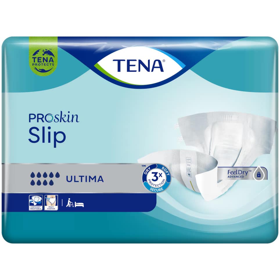 Vaippa aikuisille Tena Slip Ultima teippisuoja