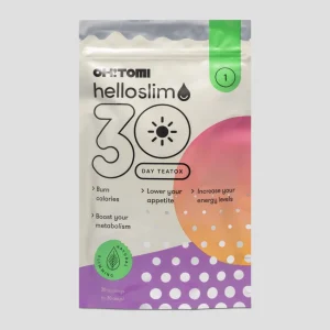 Puhdistus päivä teetä detox kehon 30 päivää hedelmiä ja yrttejä Hello Slim Oh!Tomi
